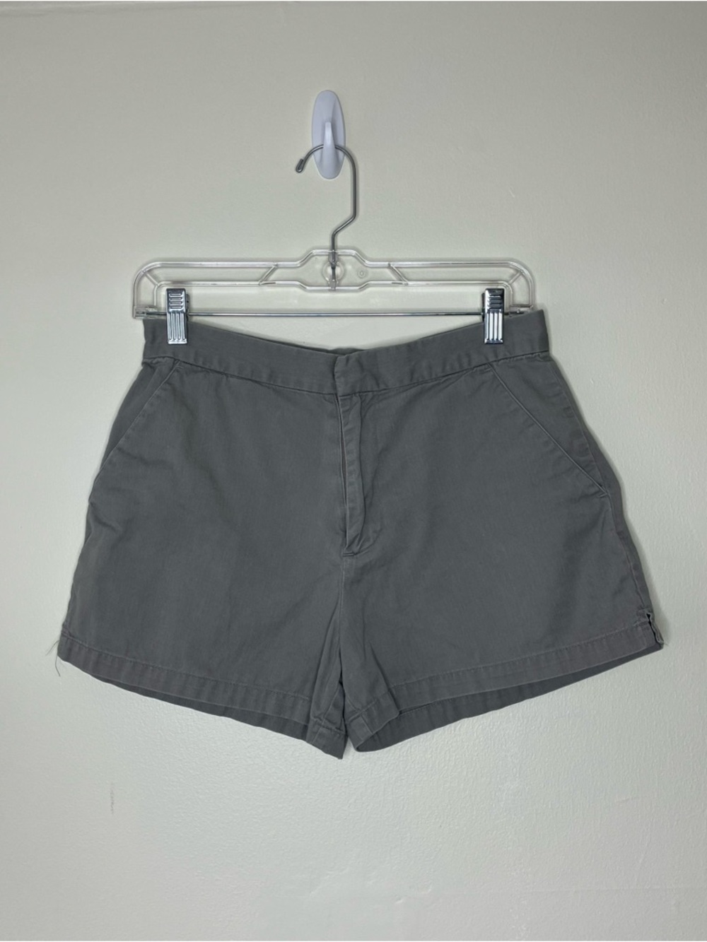 Britches gray 100% cotton shorts 6